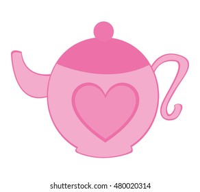 teapot cute isolated icon vector illustration design
