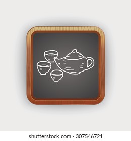 teapot doodle