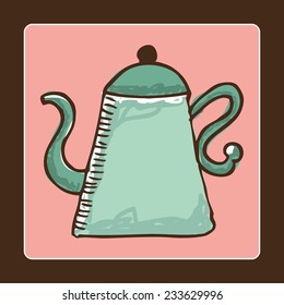 teapot graphic design , vector illustration