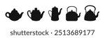 Teapot icon. 
Beverage serving symbol