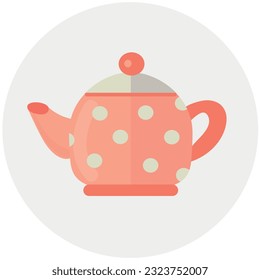 Teapot icon clipart avatar logotype isolated vector illustration