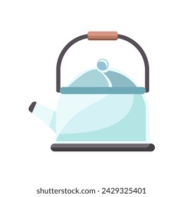 teapot icon of color style design vector template