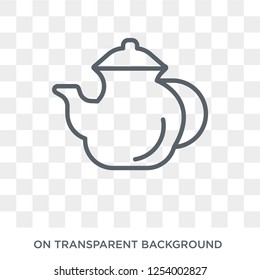 teapot icon. teapot design concept from  collection. Simple element vector illustration on transparent background.