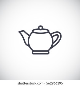 teapot Icon Flat.