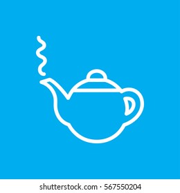 teapot icon illustration isolated vector