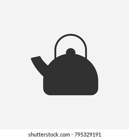Teapot icon illustration isolated vector sign symbol