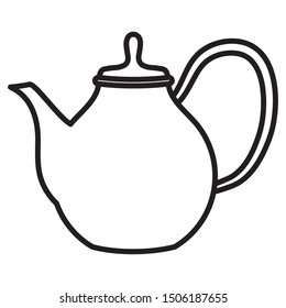 teapot icon image vector illustration