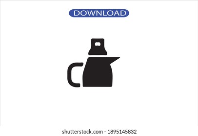teapot icon or logo high qulity