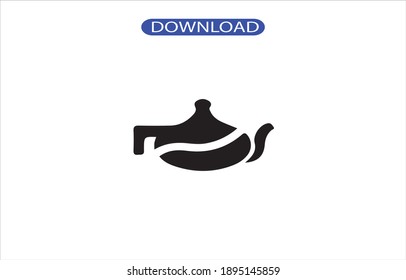 teapot icon or logo high qulity