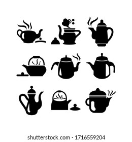 teapot icon or logo isolated sign symbol vector illustration - Collection of high quality black style vector icons
