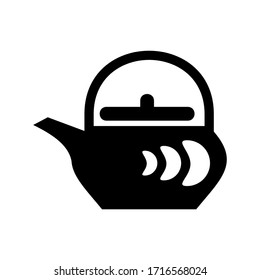 teapot icon or logo isolated sign symbol vector illustration - high quality black style vector icons
