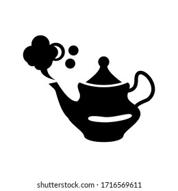 teapot icon or logo isolated sign symbol vector illustration - high quality black style vector icons

