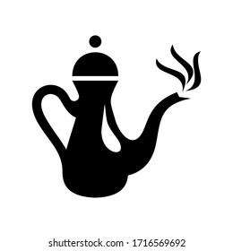 teapot icon or logo isolated sign symbol vector illustration - high quality black style vector icons
