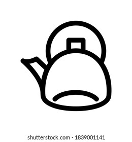 teapot icon or logo isolated sign symbol vector illustration - high quality black style vector icons
