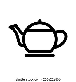 teapot icon or logo isolated sign symbol vector illustration - high quality black style vector icons
