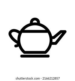 teapot icon or logo isolated sign symbol vector illustration - high quality black style vector icons
