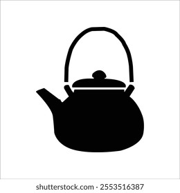 teapot icon, a place for hot drinks or hot tea