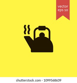 teapot. teapot icon. sign design. Vector EPS 10.
