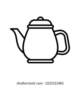 Teapot icon. sign for mobile concept and web design. vector illustration