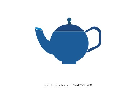 The teapot icon Tea symbol Flat vector image