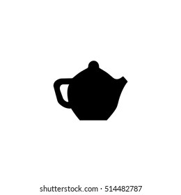 The teapot icon. Tea symbol. Flat Vector illustration