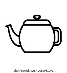 Teapot icon in trendy vector design illustration