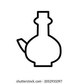 Teapot icon in trendy vector design illustration