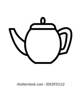 Teapot icon in trendy vector design illustration