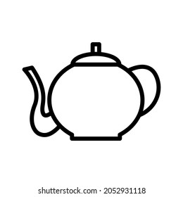 Teapot icon in trendy vector design illustration