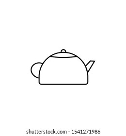 teapot icon vector concept  eps10