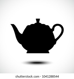 Teapot icon. Vector illustration