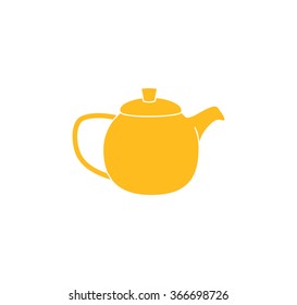 Teapot Icon. Vector Illustration