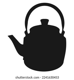 diseño de ilustración vectorial de icono de tetera