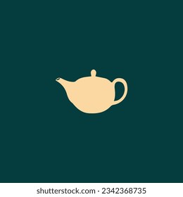 teapot icon vector illustration image