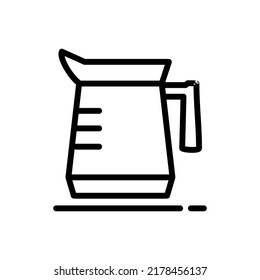 Teapot icon vector illustration logo template for many purpose. Isolated on white background.