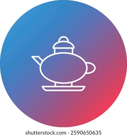 Teapot icon vector image. Can also be used for web apps, mobile apps and print media.
