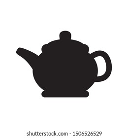 Teapot icon, vector isolated sign
