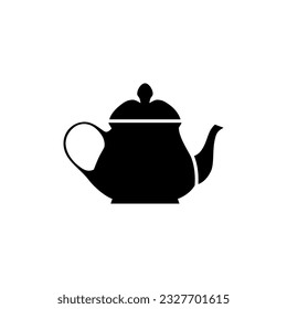 Teapot icon vector. Kettle illustration sign. Tea symbol. Teakettle logo. Hot drink mark.