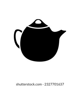Teapot icon vector. Kettle illustration sign. Tea symbol. Teakettle logo. Hot drink mark.