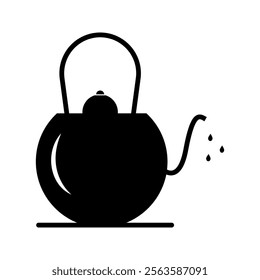 teapot icon. vector line icon for your website, mobile, presentation, and logo design.