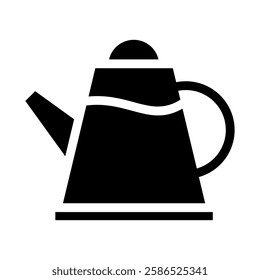 Teapot icon vector pixel perfect