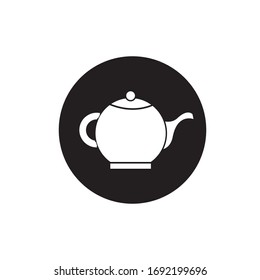 Teapot Icon Vector Simple design template