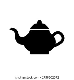 Teapot icon vector simple design