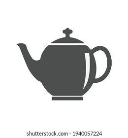 Teapot Icon Vector Simple design