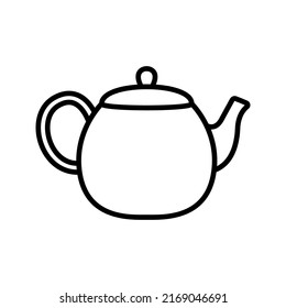 teapot icon. vector Simple design. vector illustration