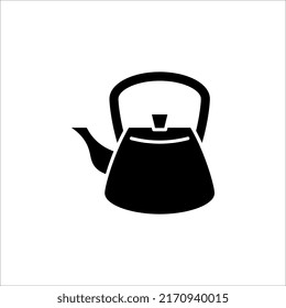 Teapot Icon Vector Simple design on white background