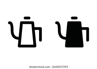teapot icon. vector Simple design. vector illustration