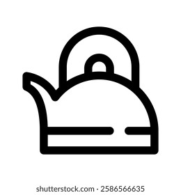 Teapot Icon Vector Symbol Design Illustration