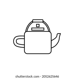 Teapot icon vector symbol illustration 