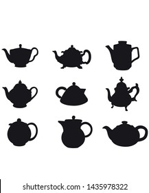 
Teapot Icons vector symbol icon